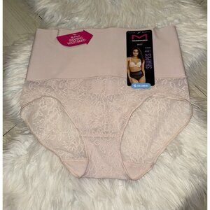 Maidenform Tame Your Tummy Brief Cool ComfortShapes Firm DM0051 L Large Pink